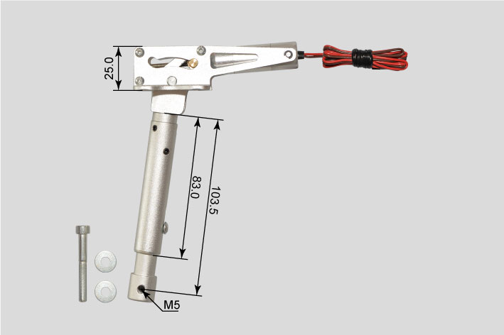 Electric Retract Gear » Main Retract PH224 - F4U-Corsair .46-.55