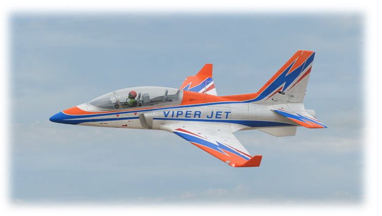 PH218 - VIPER JET 2,1m 82,6'' W/Tail Pipe and Electric Retract 100N - 140N ARF CARBON