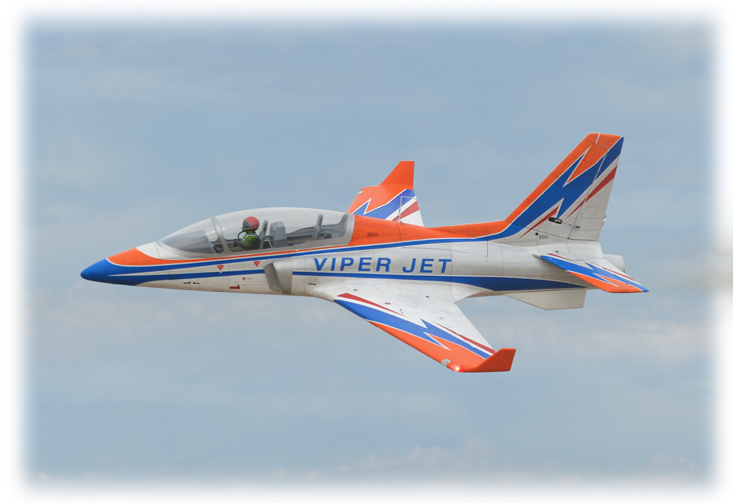 PH218 - VIPER JET 2,1m 82,6'' W/Tail Pipe and Electric Retract 100N - 140N ARF CARBON
