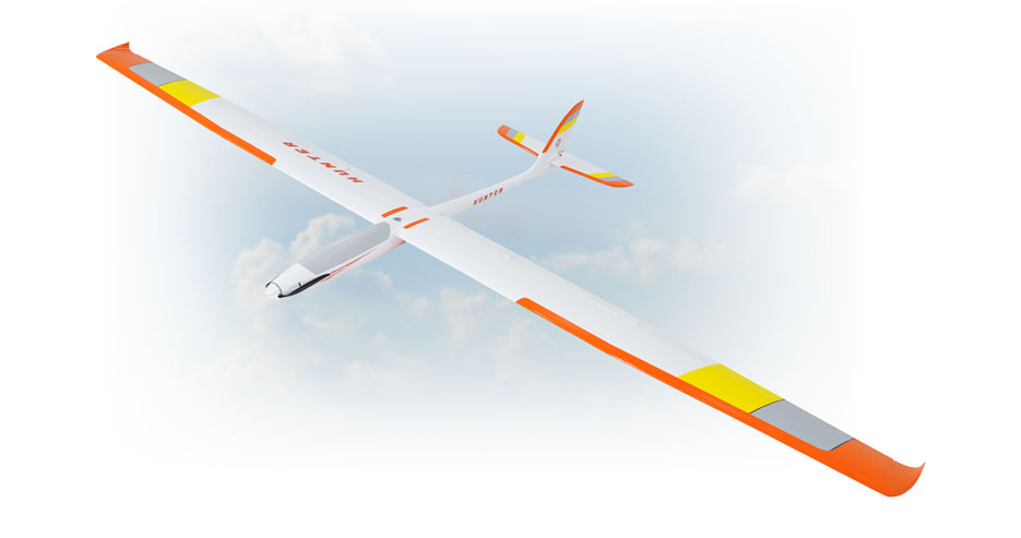 GL13 – HUNTER ELECTRIC 4,0m 157.5” ARF COMPOSITE