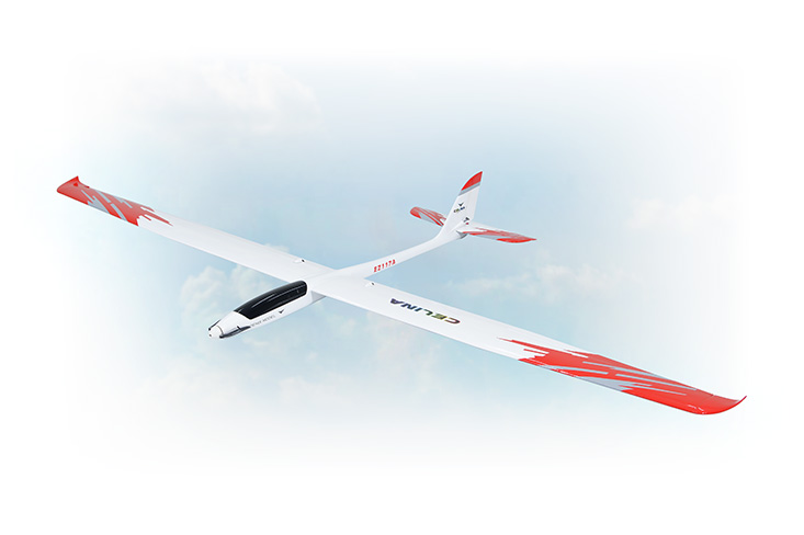 GL12 – CELINA ELECTRIC 2,72m 107” ARF COMPOSITE