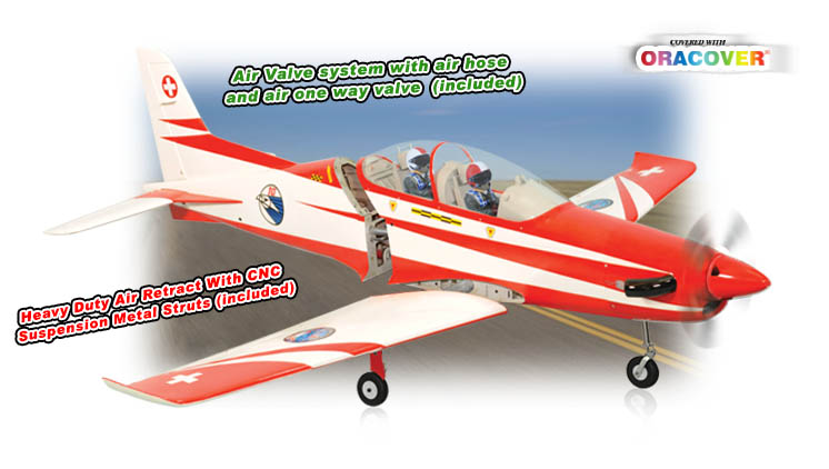 PH087 – PC21 PILATUS MK2 .120 OR 30CC SCALE 1:5 ARF