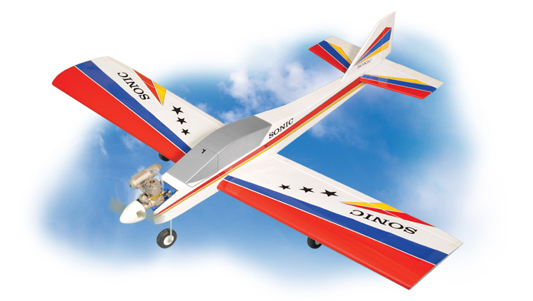 PH125 – SONIC LOW WING MK2 GP/EP.25-.32   ARF SCALE 1:10