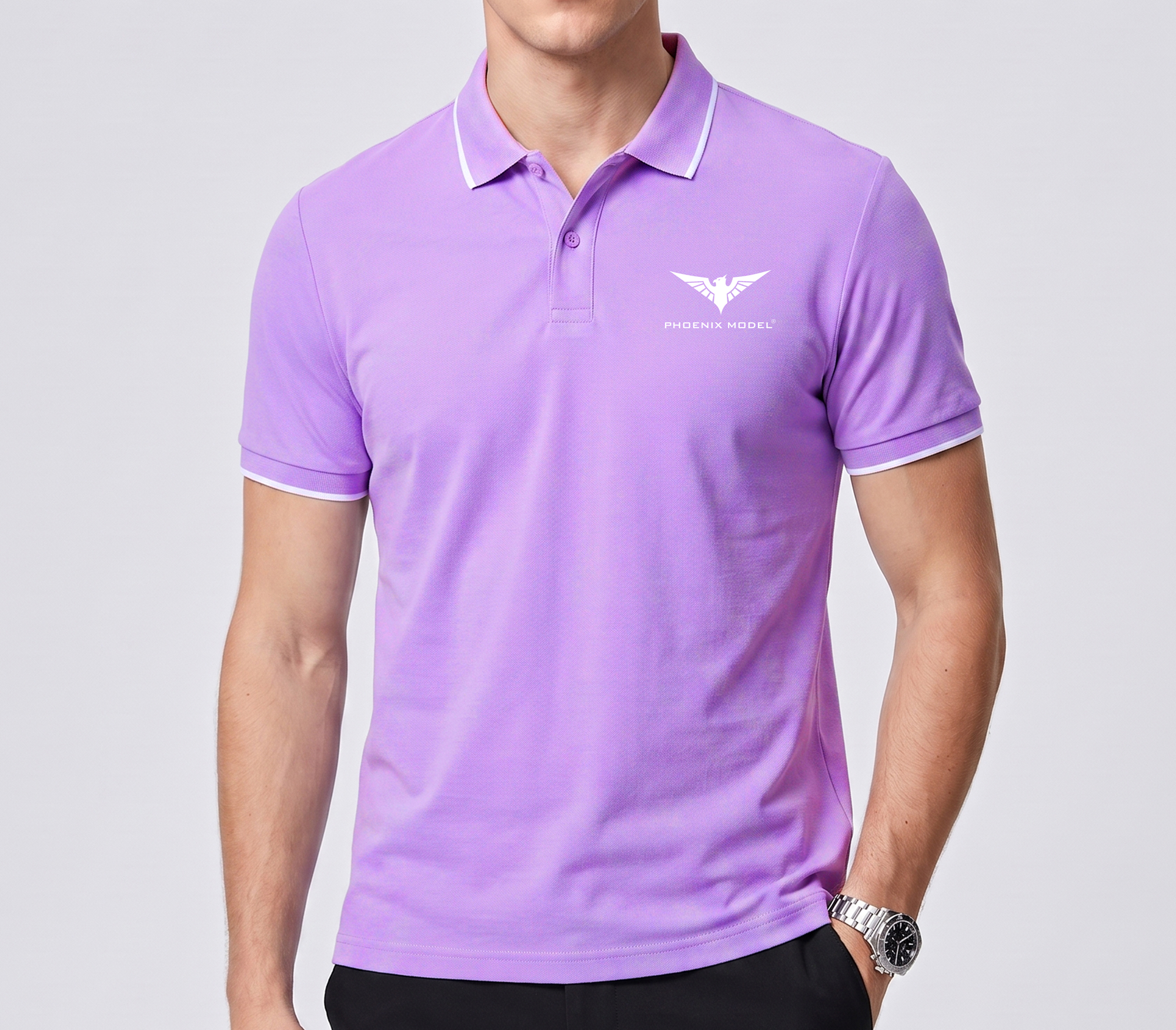 Purple Men's T-Shirt Phoenix, Size M (48-60kg)