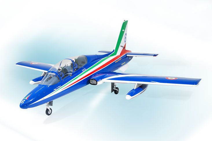 PH240B-AERMACCHI MB-339 BLUE 106’’ 160N - 200N W/Electric Retract ARF Composite