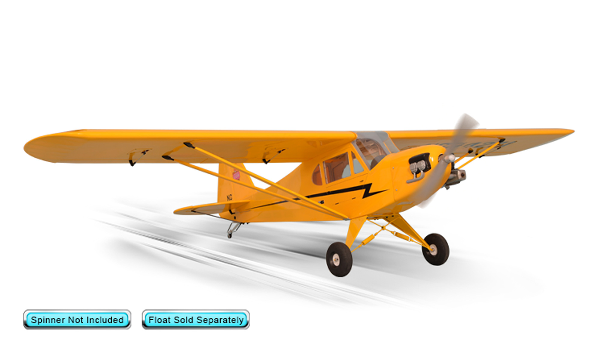 PH160-PIPER J3 CUB 91'' 20cc ARF