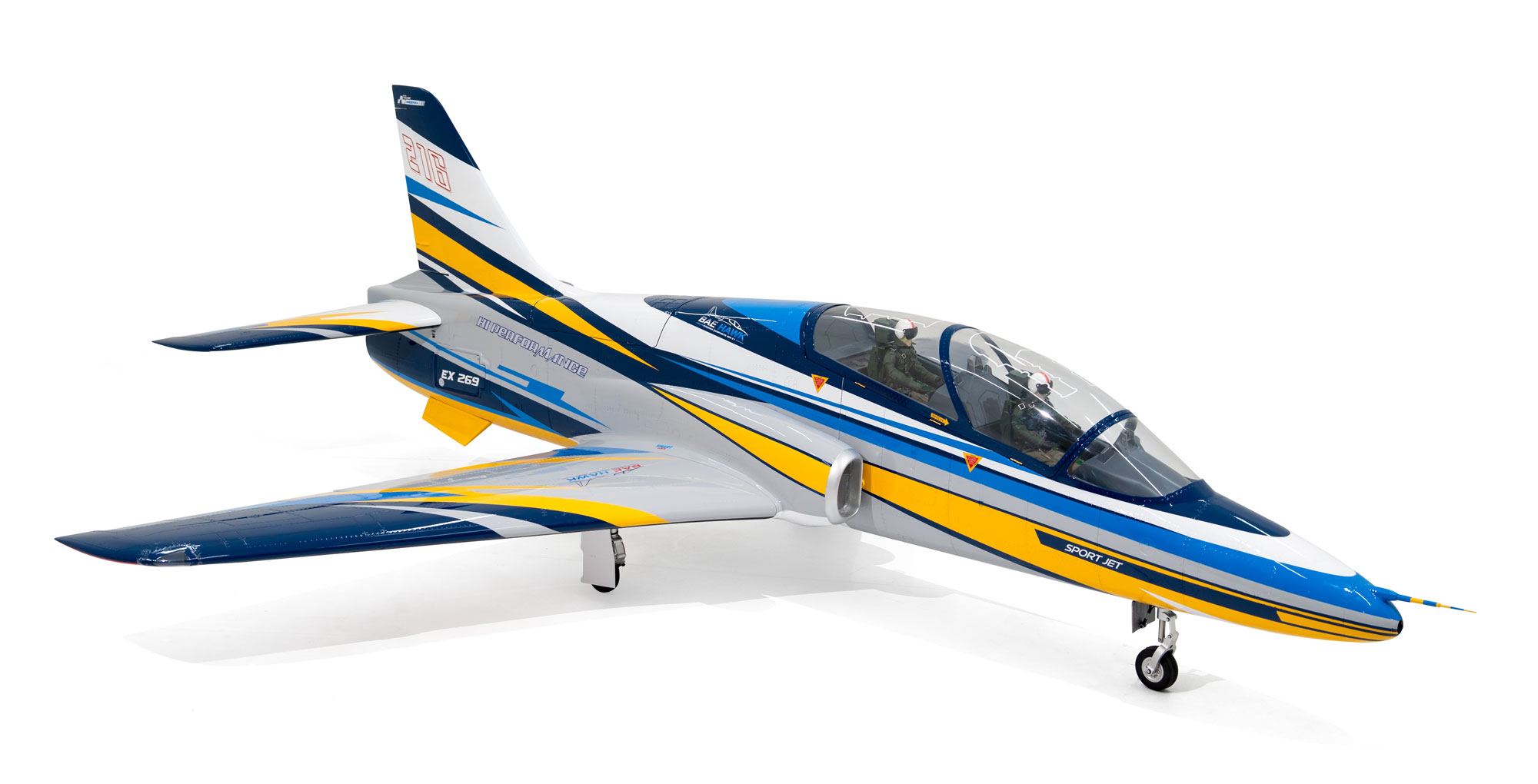 PH260B - HAWK JET BLUE 105'' 160-220N Composite ARF