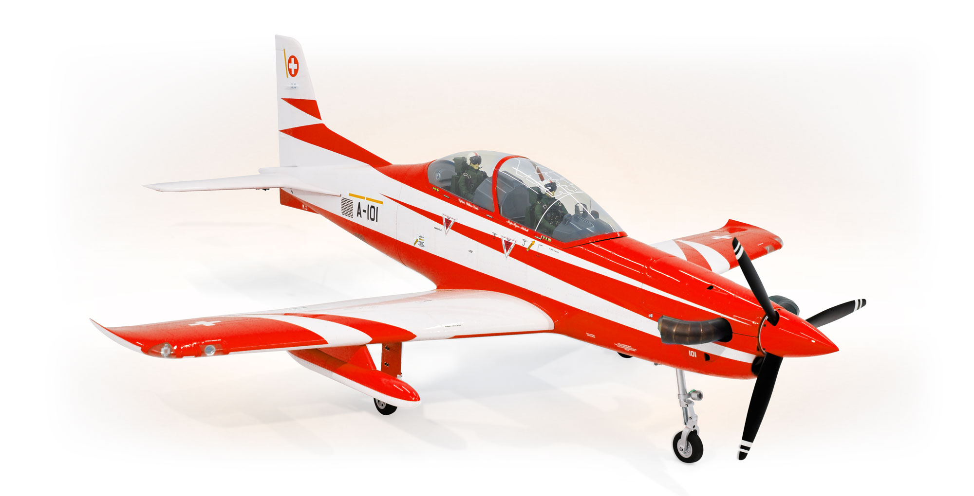 PH261R - PC21 TURBOPROP RED 96'' Composite ARF