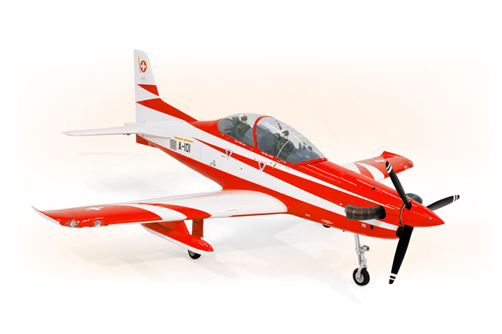 PH261R - PC21 TURBOPROP RED 96'' Composite ARF